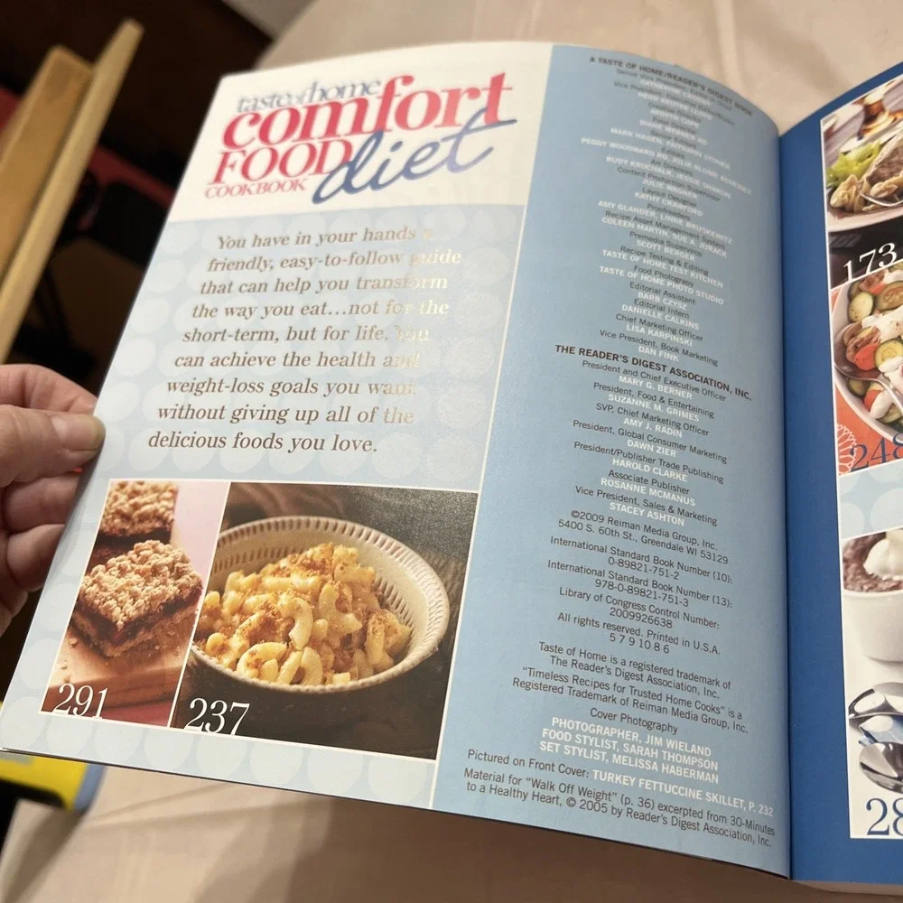 Taste of Home Comfort Food Diet Cookbook : Lose Weight with 433 Foods You Crave!